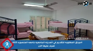 الأوراق المطلوبة للتقديم في المدينة الجامعية جامعة المنصورة 2025.. تعرف عليها الآن